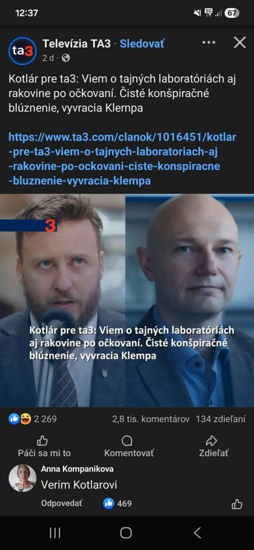 470 blaznov veri Kotlarovi